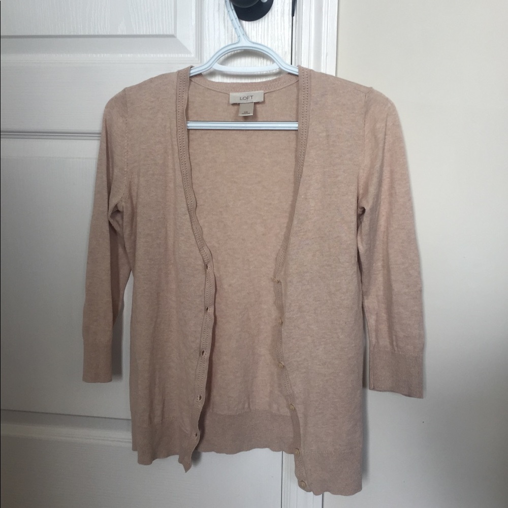 Cream LOFT Cardiagn - Picture 2 of 4